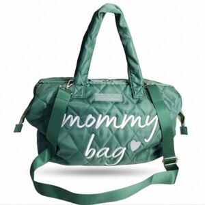 PeraBella Quilted Extra Capacity Mommy Bag for Hospital Diaper Tote